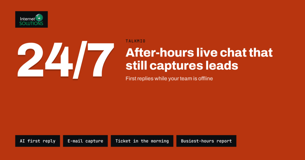 After-Hours Live Chat: Capturing Leads When Your Team Is Offline