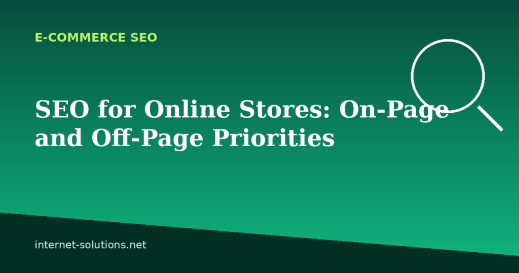 E-commerce SEO illustration