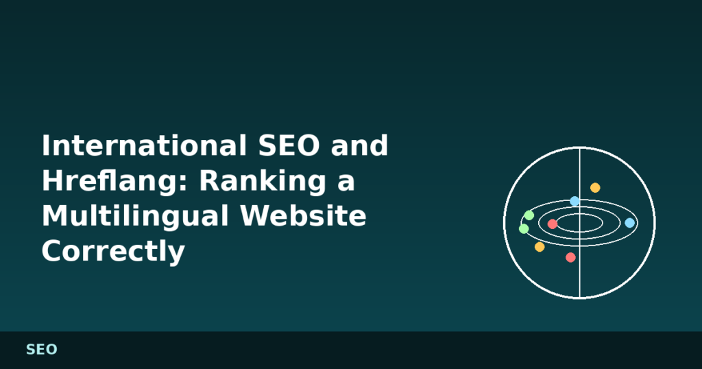International SEO and Hreflang: Ranking a Multilingual Website Correctly