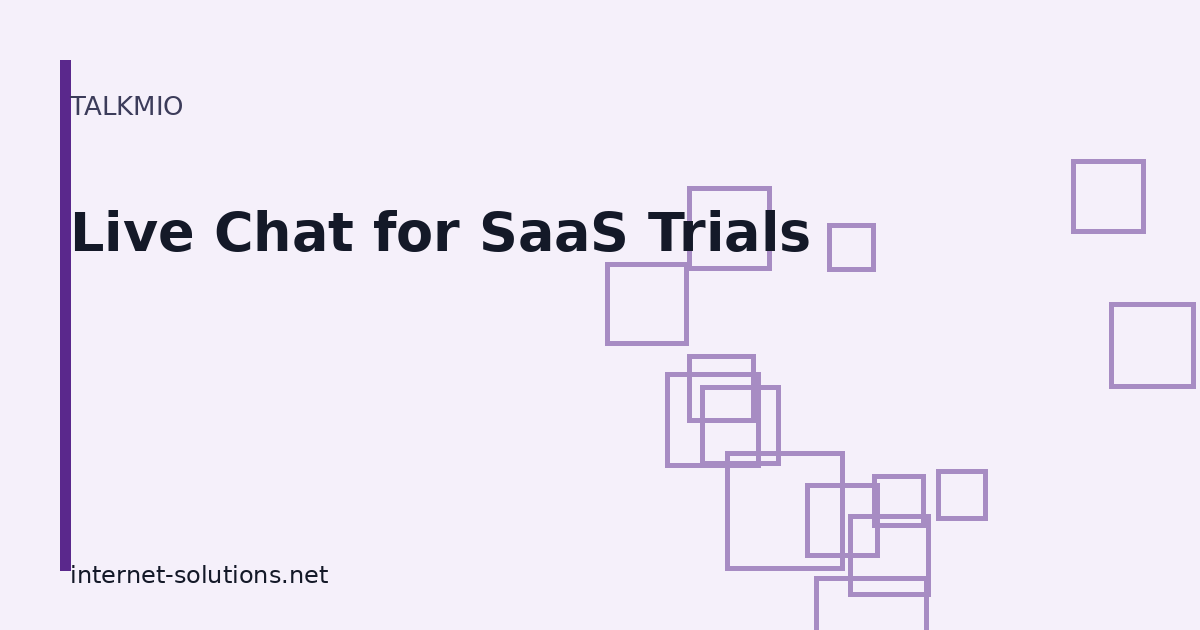 Live Chat for SaaS: Trial Conversion and Onboarding With Talkmio