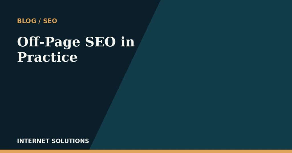 Illustration for the off-page SEO article
