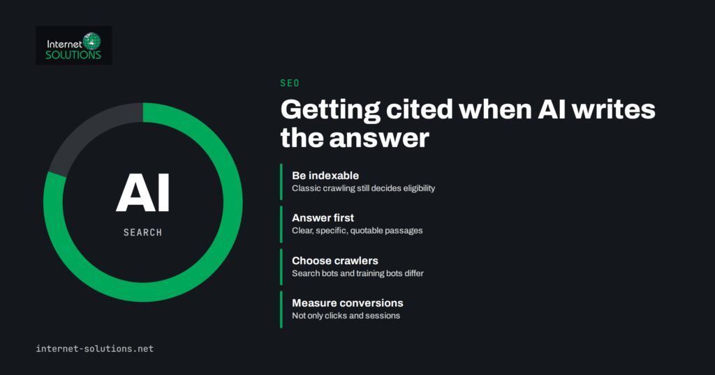 SEO for AI Search: Getting Cited in AI Overviews and AI Answers