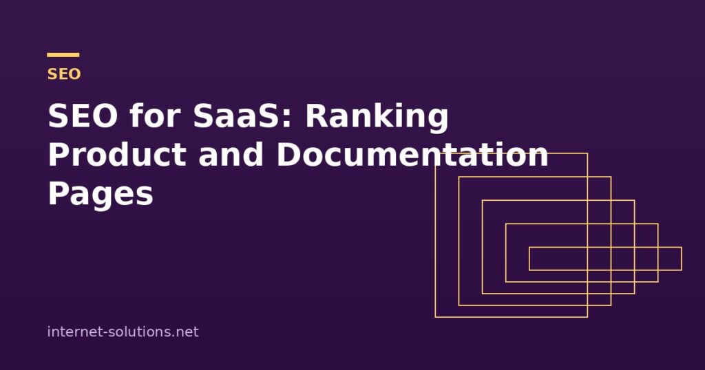 Illustration for SEO for SaaS: Ranking Product and Documentation Pages