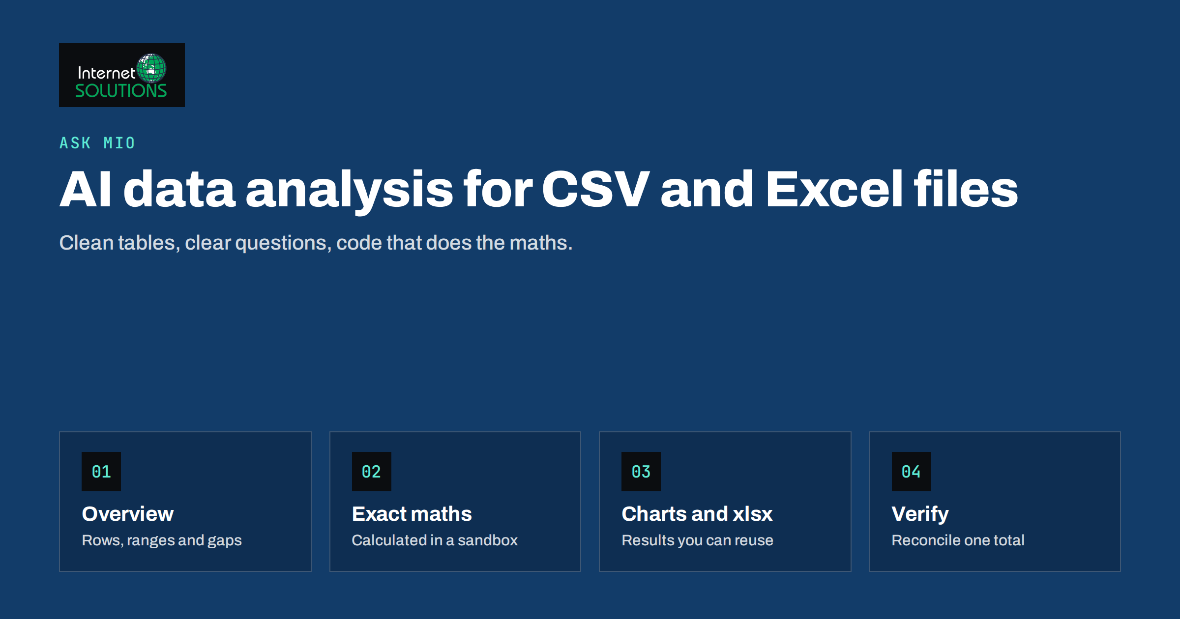AI Data Analysis: Turn CSV and Excel Files Into Answers With Ask Mio