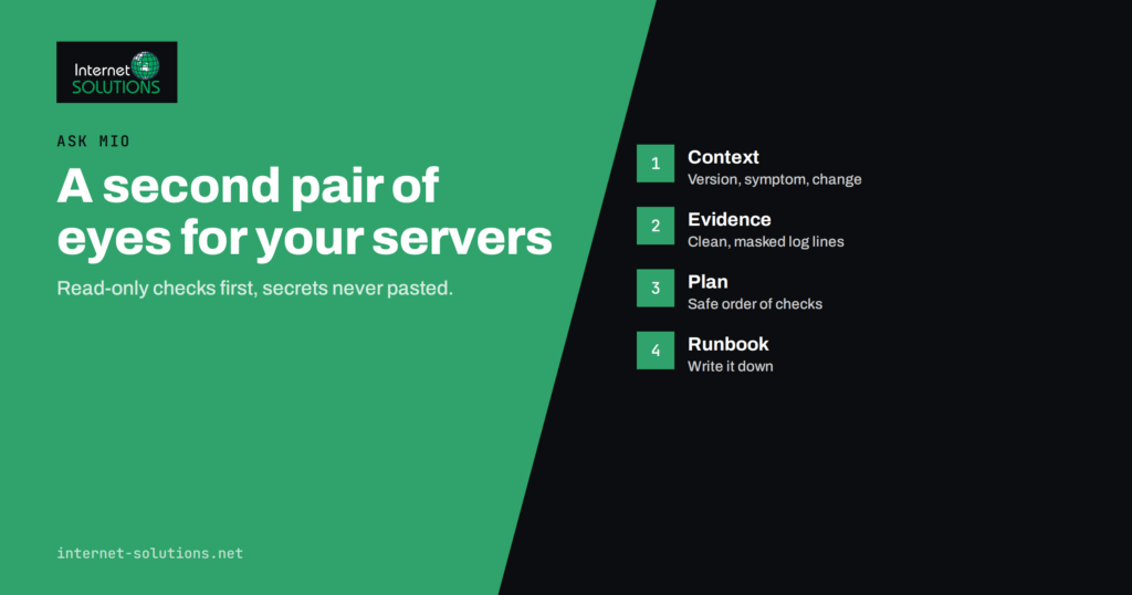 Ask Mio for System Administrators: Linux, DNS and SSL Help