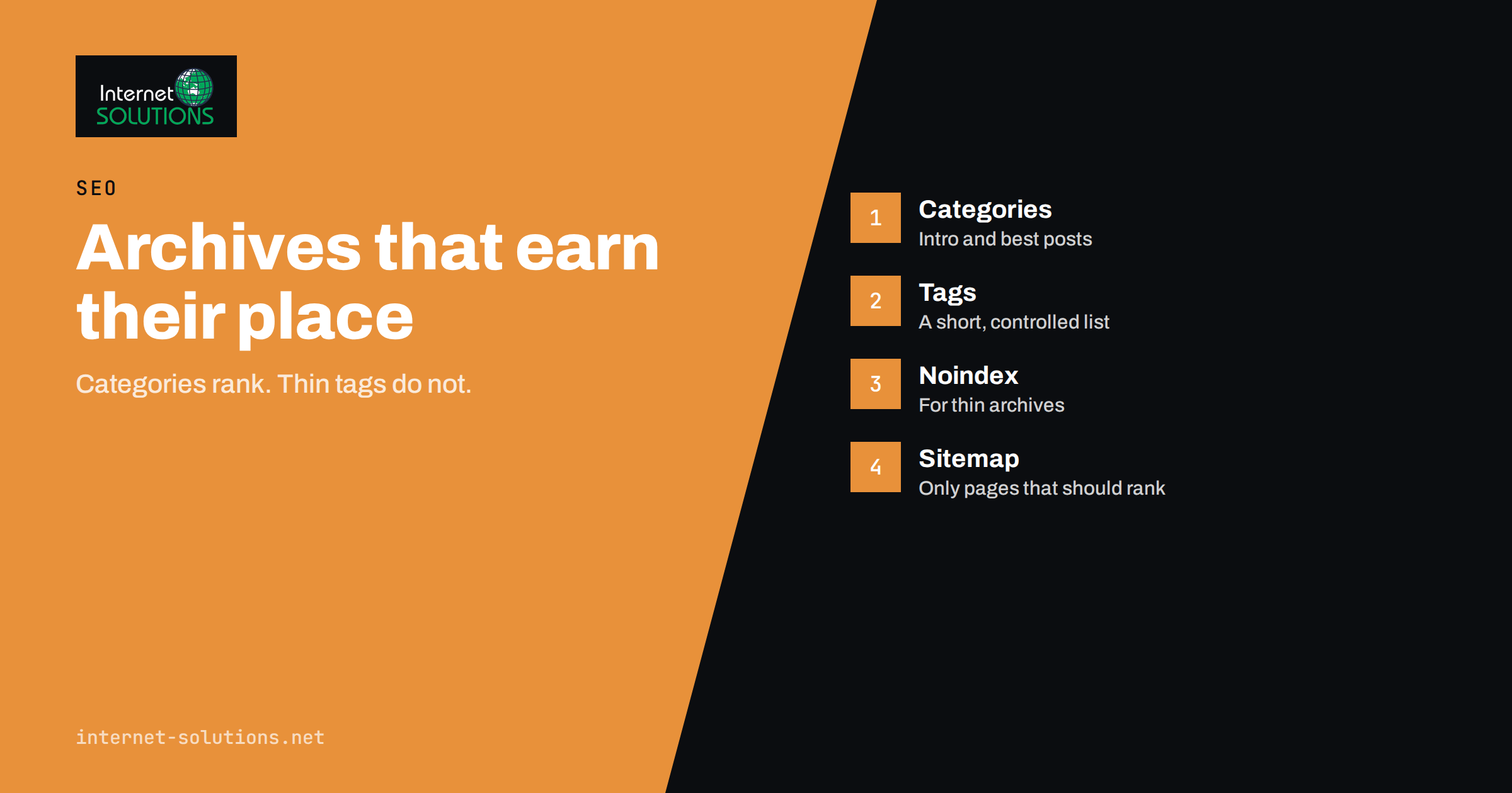 Category and Tag Pages for SEO: Archives That Help, Not Hurt