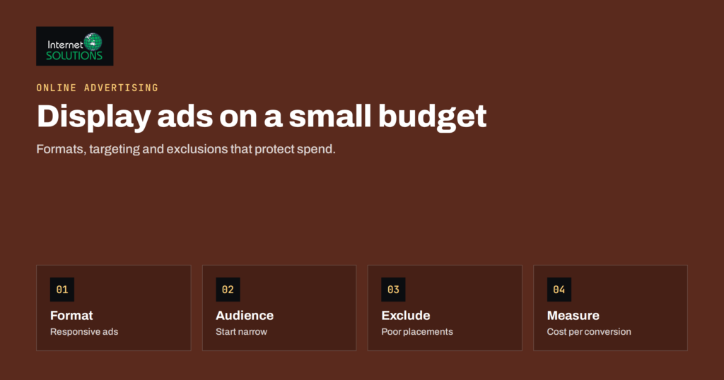 Google Display Network Ads for Small Businesses: Formats and Controls