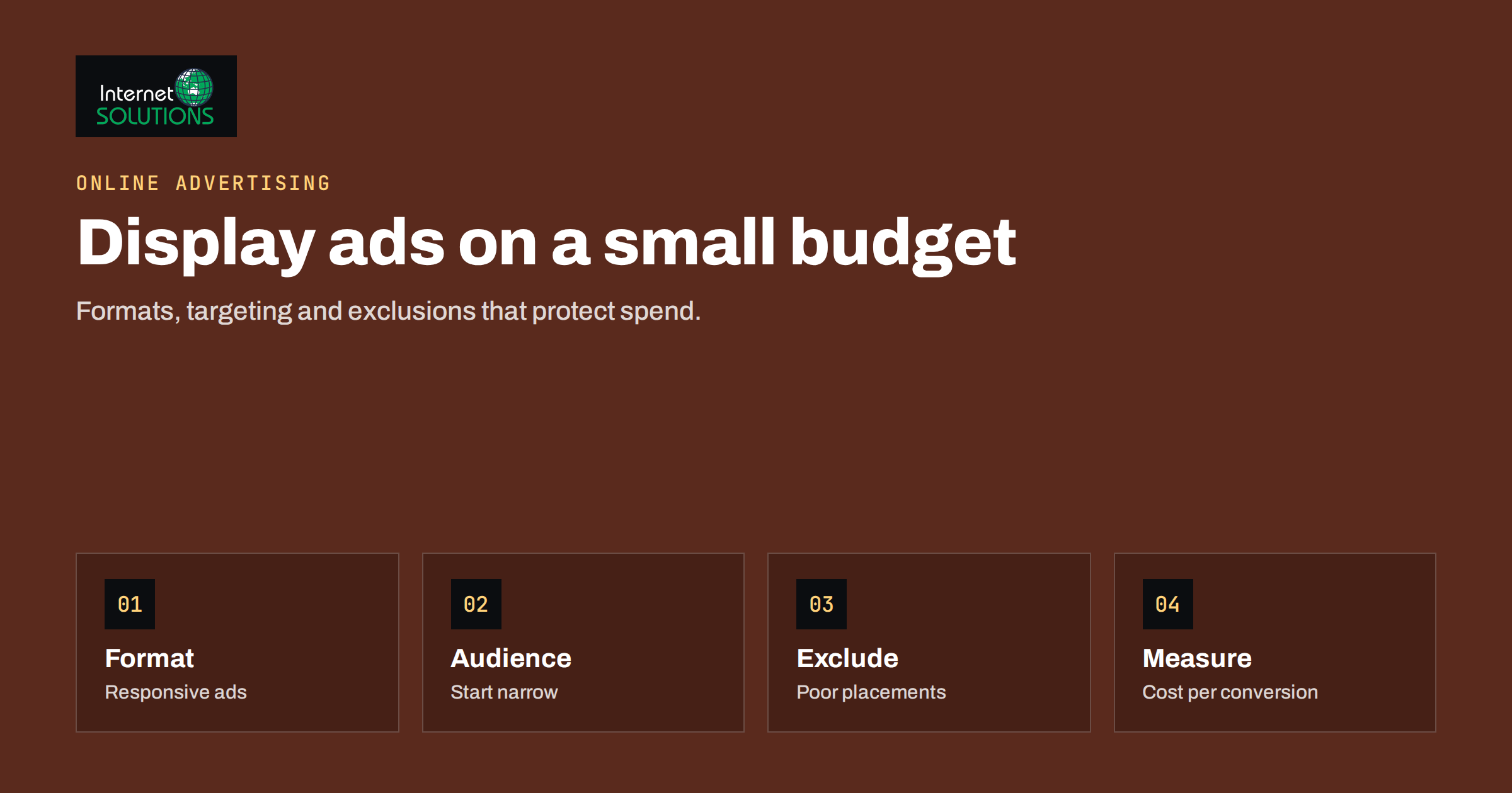 Google Display Network Ads for Small Businesses: Formats and Controls
