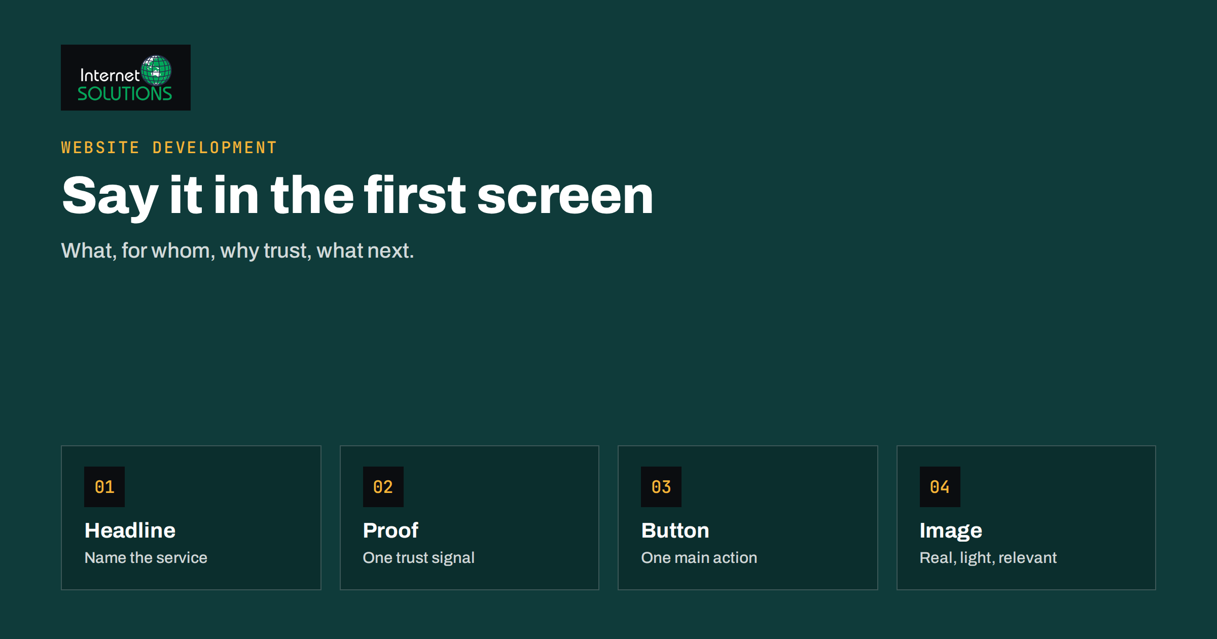 Homepage Design for Business Websites: What Belongs Above the Fold