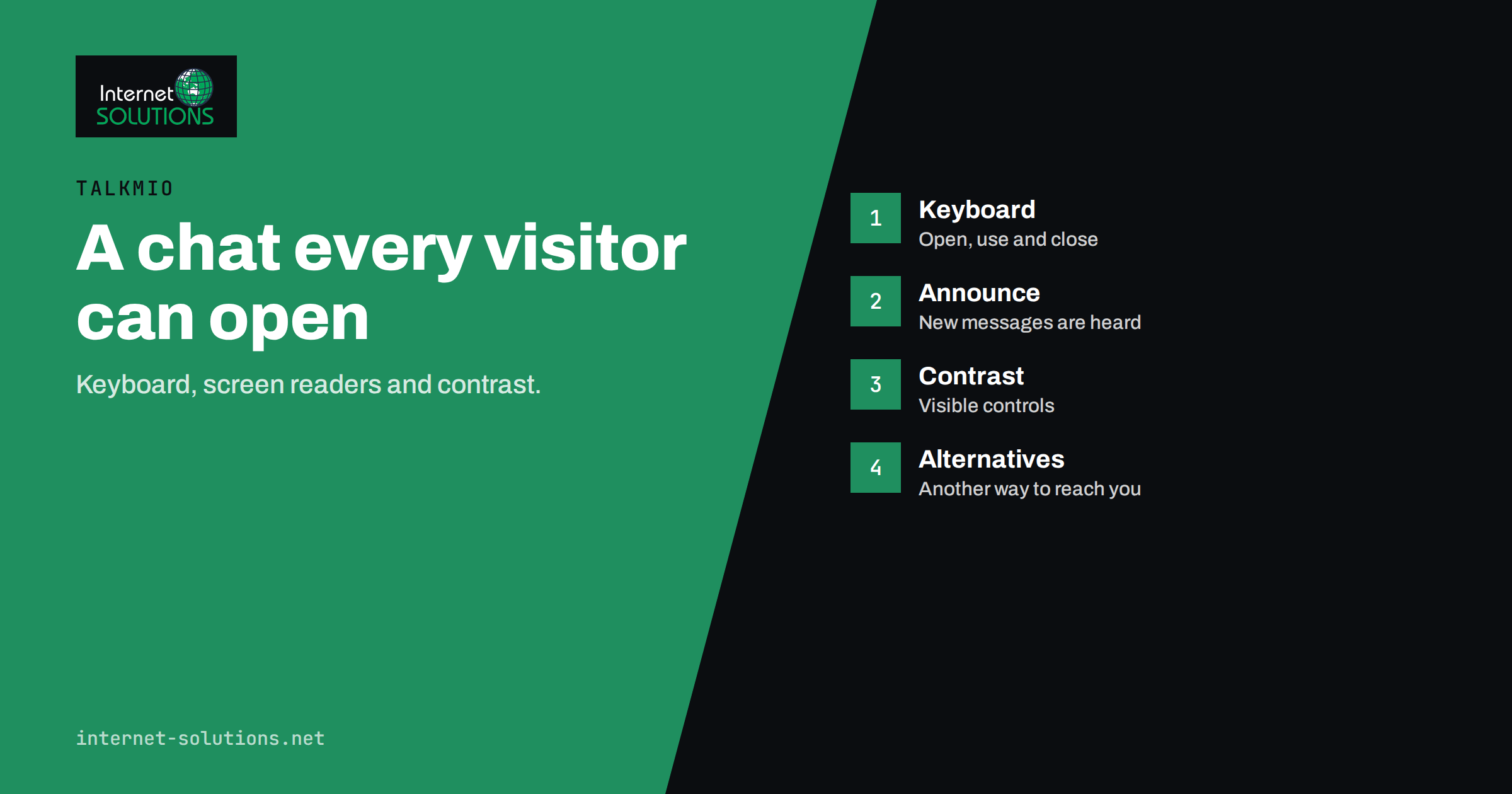 Live Chat Accessibility: Keyboard, Screen Readers and Contrast