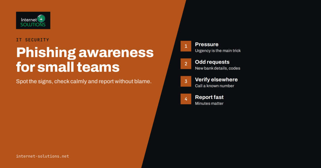 Phishing Awareness for Small Teams: Spotting and Reporting Attacks