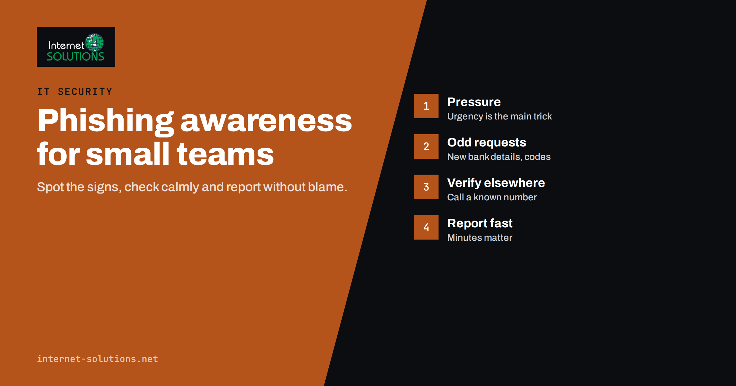 Phishing Awareness for Small Teams: Spotting and Reporting Attacks