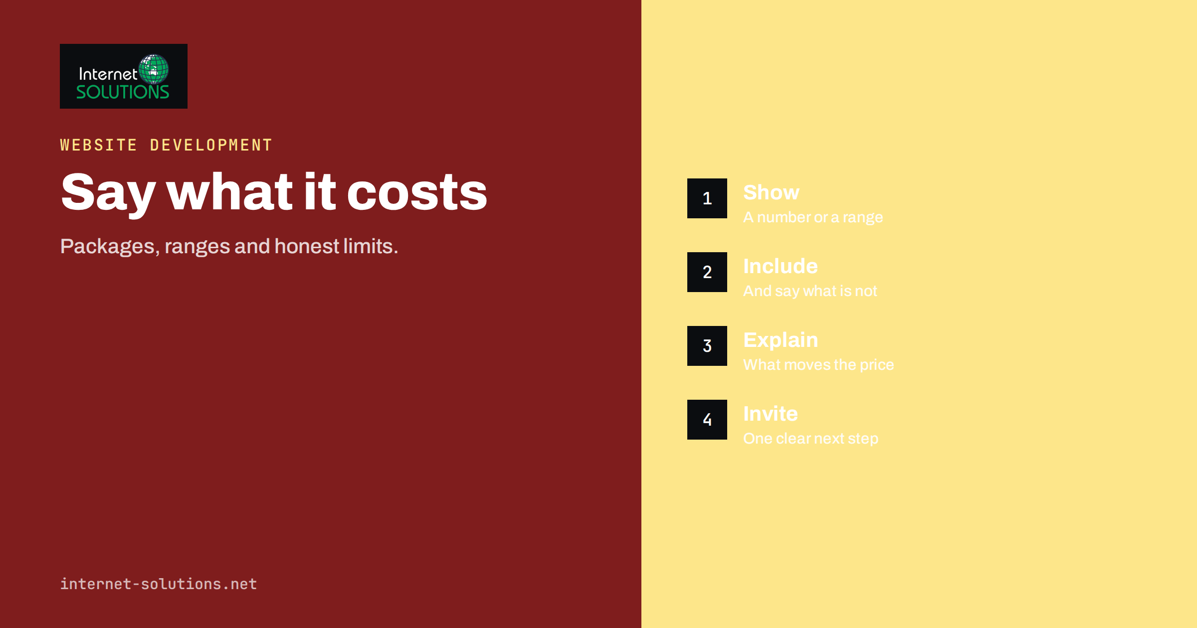 Pricing Pages for Service Businesses: Show Prices, Keep Enquiries