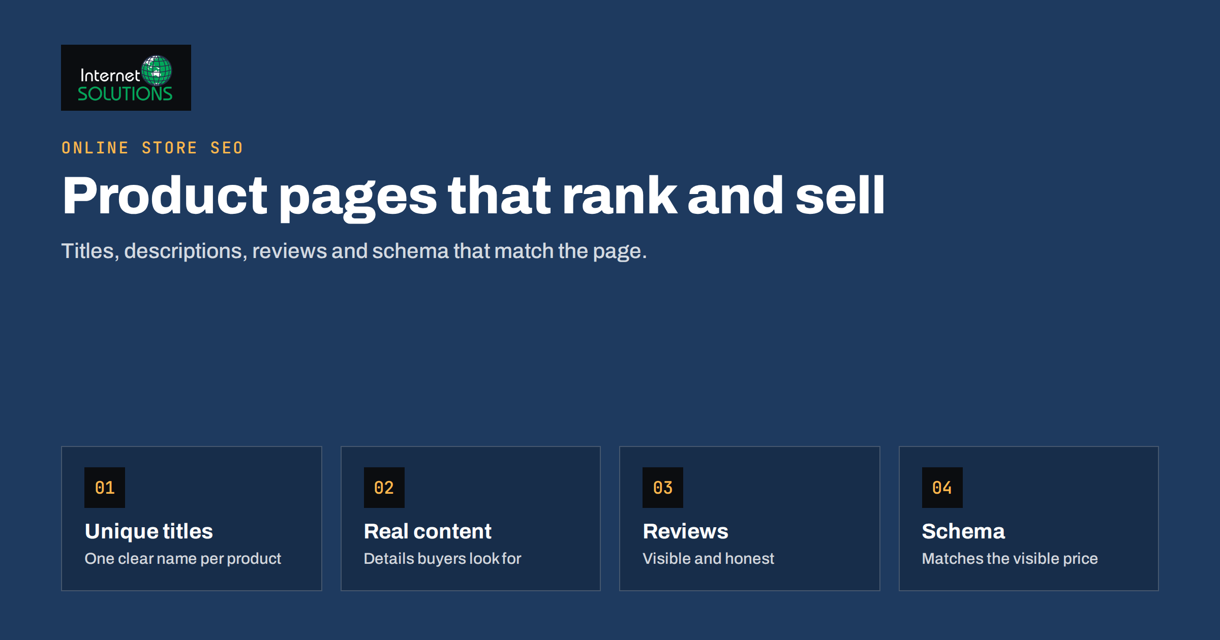 Product Page SEO for Online Stores: Titles, Reviews and Schema