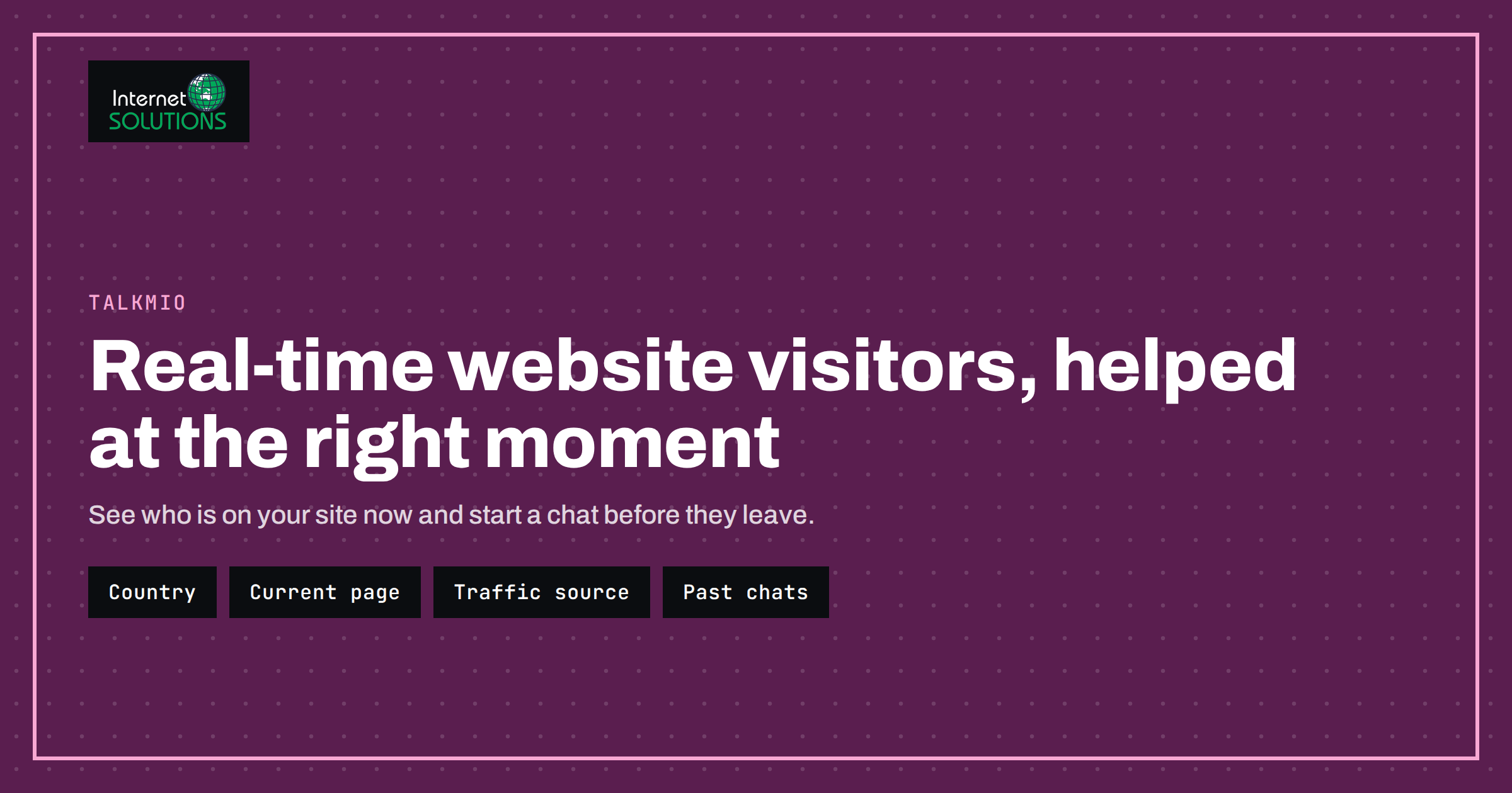 Real-Time Website Visitors: Using Live Visitor Data in Talkmio