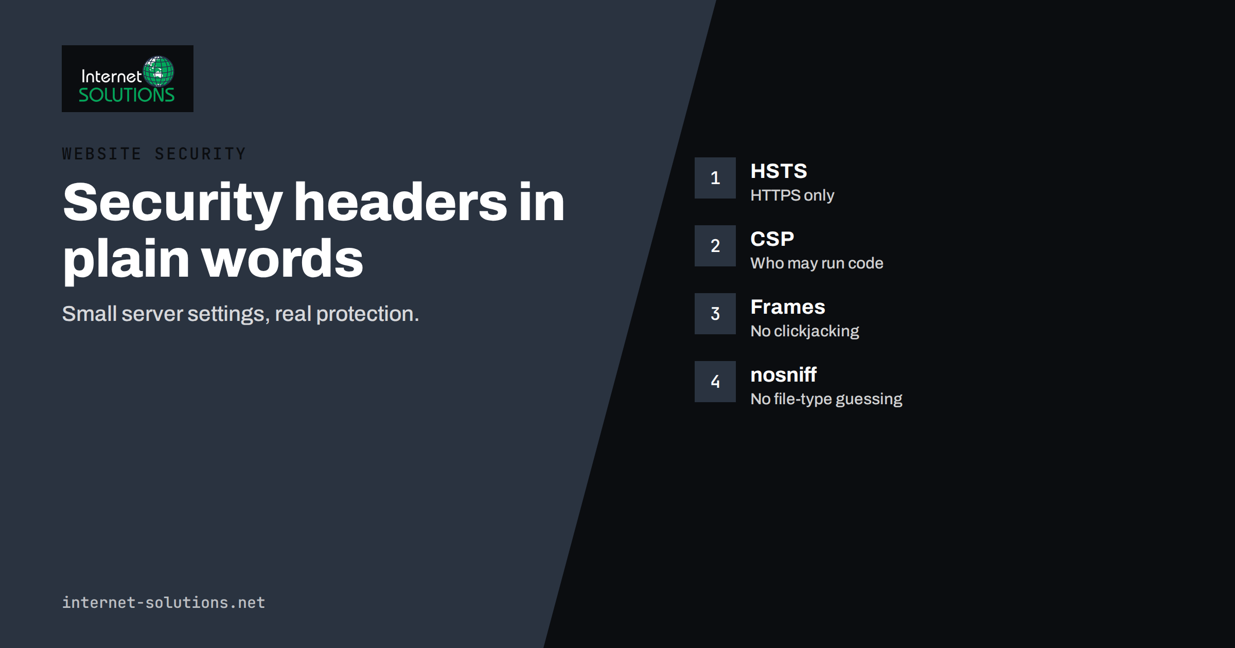 Security Headers Explained: HSTS, CSP and Clickjacking Protection