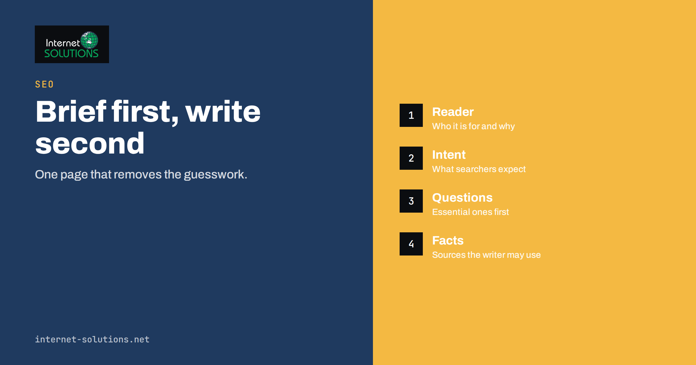 SEO Content Briefs: How to Brief Writers So Articles Rank