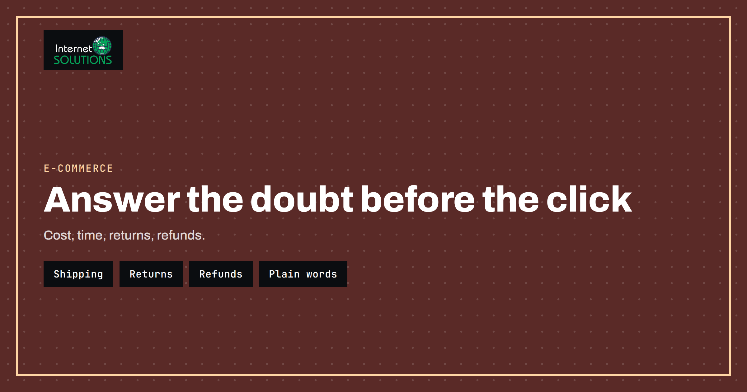 Shipping and Returns Pages for Online Stores: Build Trust